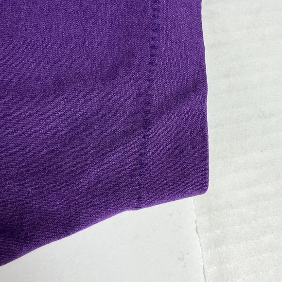 VTG 80s Star Trek Borg Jean Luc Picard Shirt Fits Medium Purle Single Stitch Tee - Picture 4 of 14